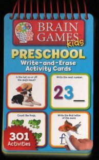 Brain Games Kids PS Write-and-Erase Activity C...