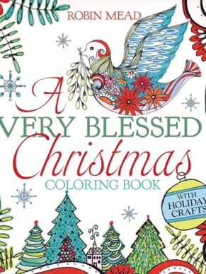 A Very Blessed Christmas Coloring Book