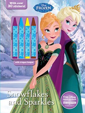 Disney Frozen Snowflakes and Sparkles: With Cr...