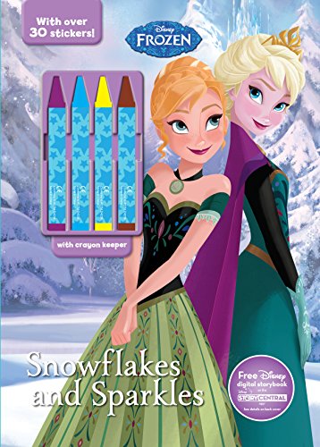 Disney Frozen Snowflakes and Sparkles: With Crayon Keeper! Disney Frozen Snowflakes and Sparkles: With Crayon Keeper!