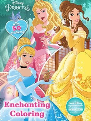 Disney Princess Enchanting Coloring: With 50 S...