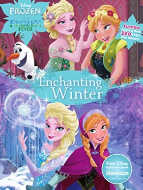 Disney Frozen Enchanting Winter: Jumbo Colorin...