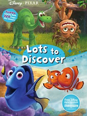 Disney Pixar Lots to Discover: Jumbo Coloring ...