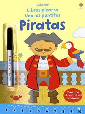 Libros Pizarra Uno los Puntitos: Piratas