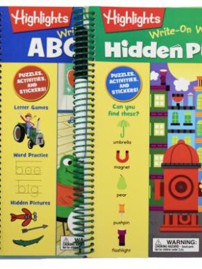 Highlights Write On Wipe Off 3 Book Activity S...