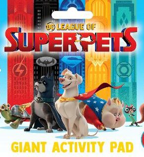 League of Super-Pets: Giant Activity Pad (Dc C...