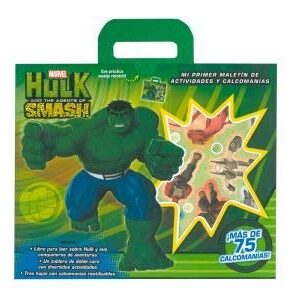 Hulk and The Agents Smash  Maletín de Actividades y Calcamonías