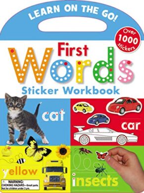 First Words Sticker Workbook – With Stickers
