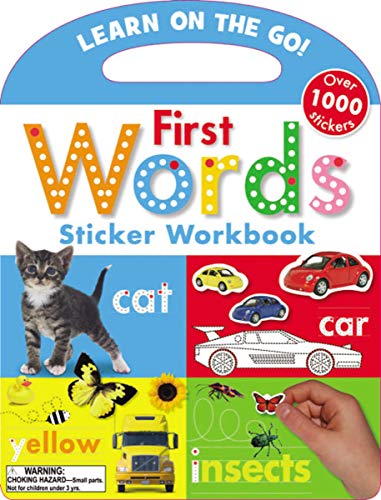 First Words Sticker Workbook – With Stickers First Words Sticker Workbook – With Stickers