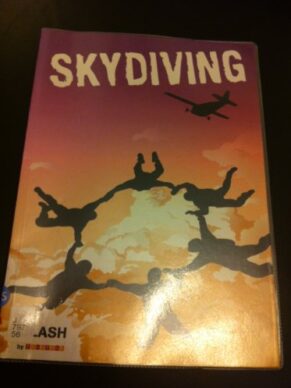 Skydiving. by Lesley Gale