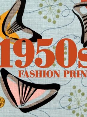 1950s Fashion Print