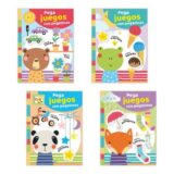 Pega juegos con pegatinas