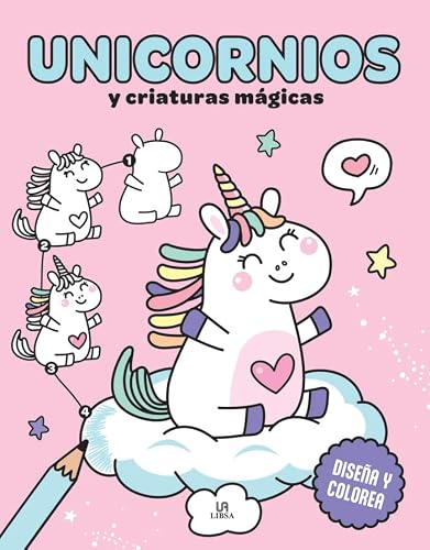 Unicornios y Criaturas Mágicas – Libro para Colorear Unicornios y Criaturas Mágicas – Libro para Colorear