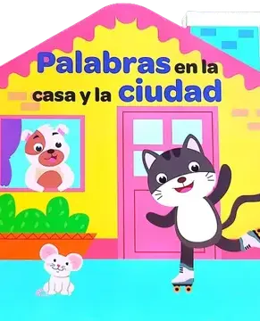 Libros con forma – palabras en la casa y...