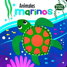Textura de fieltro – animales marinos