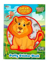 Safari Divertido. Puffy Sticker Book