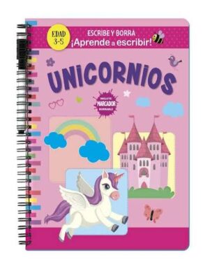 Escribe y borra Unicornios