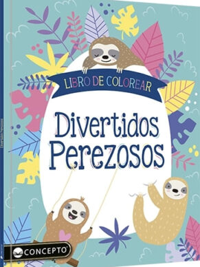 Libro para Colorear- Divertidos Perezosos